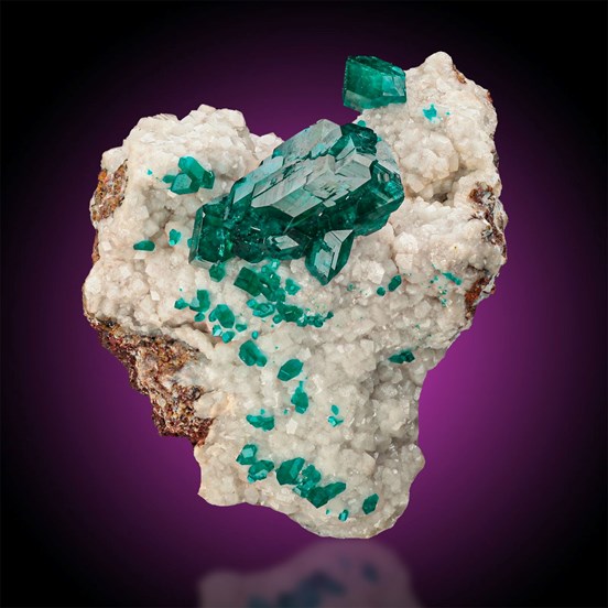Dioptase-Tsumeb Mine (Tsumcorp Mine) | Tsumeb | Otjikoto Region | Namibia